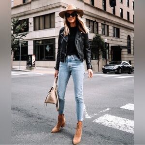 Wilsons Leather Sleek Black Jacket